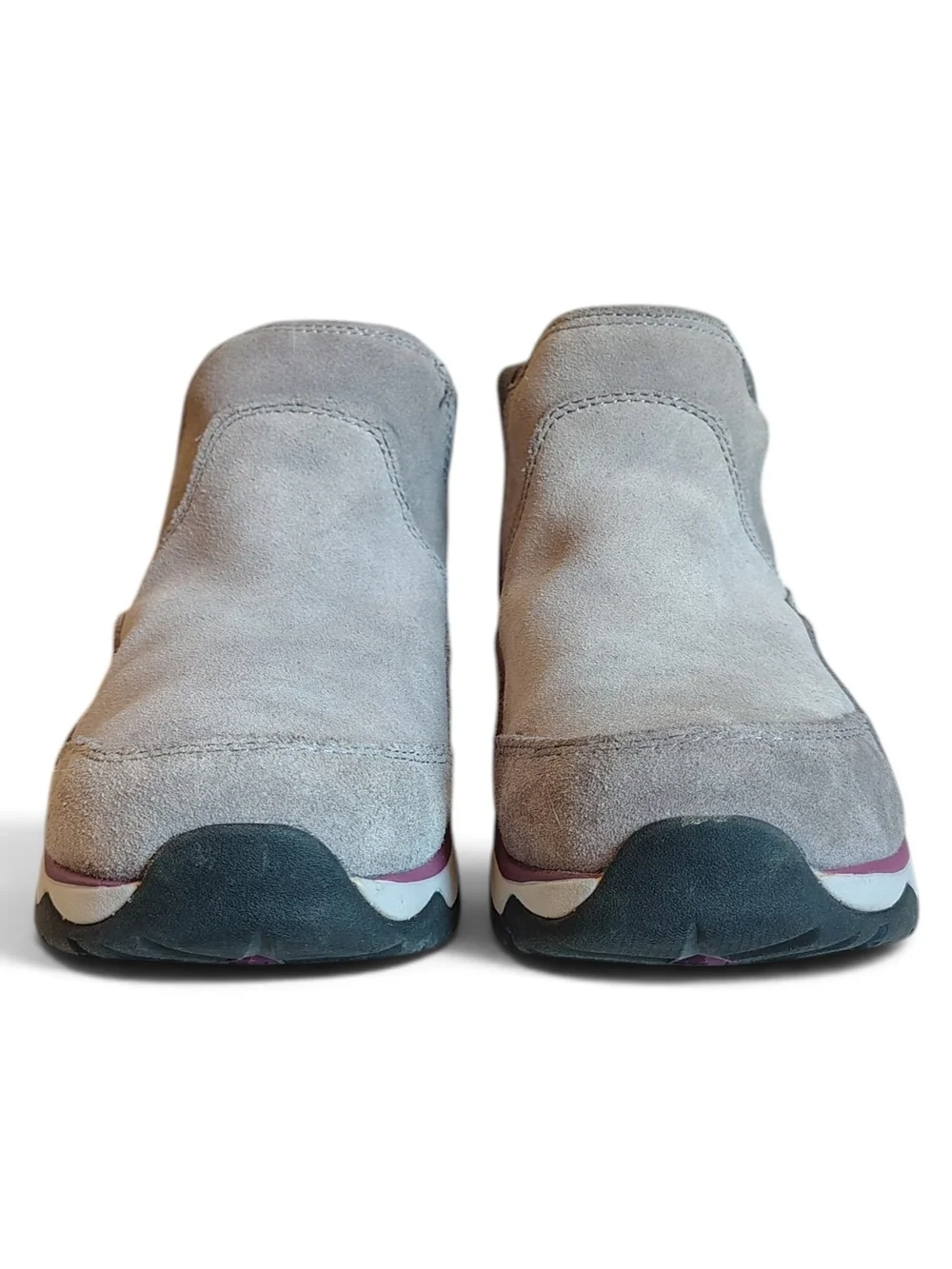LL Bean TEK 2.5 Vertigrip Women Snow Sneaker Boots Suede Pull On Waterproof Sz 6